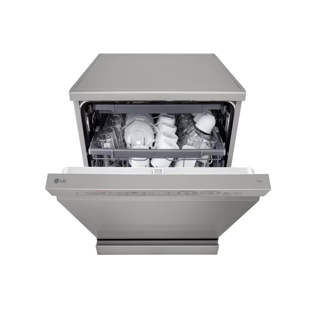 LG เครื่องล้างจาน 4 โปรแกรม(150ชิ้น) WiFi สีเงิน รุ่น DFC533FV