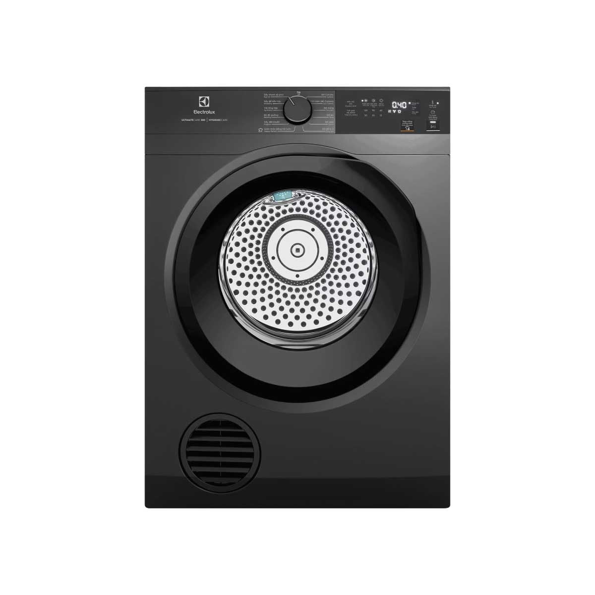 ELECTROLUX เครื่องอบผ้า9Kg.Venting สีเทาเข้ม รุ่น EDS904N3SC