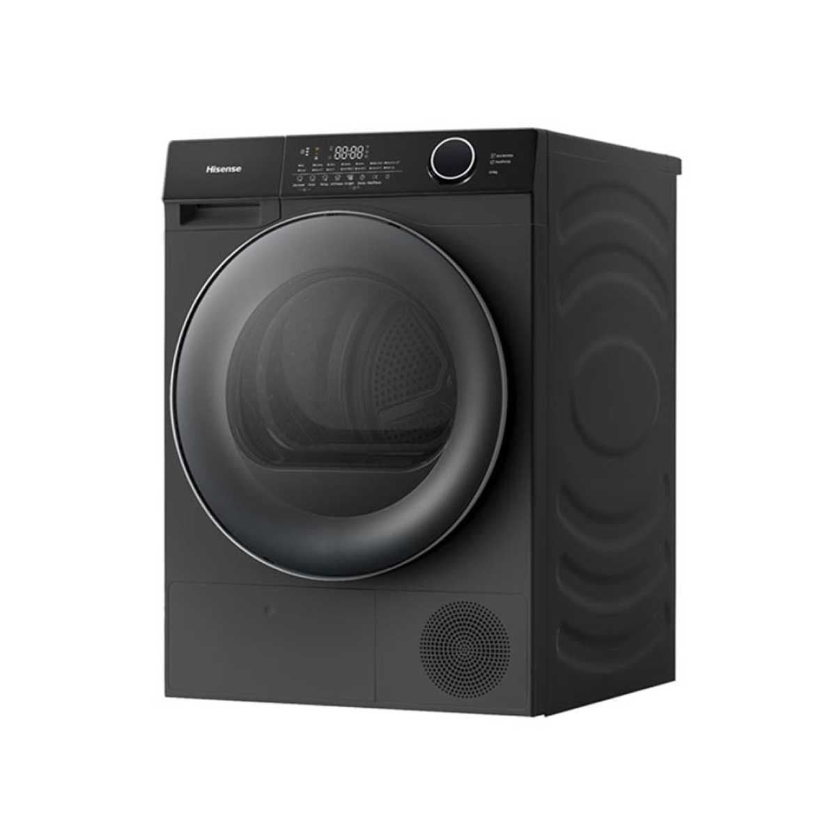 HISENSE  เครื่องอบผ้า10.5kg. Heat Pump สีดำ DH105M3