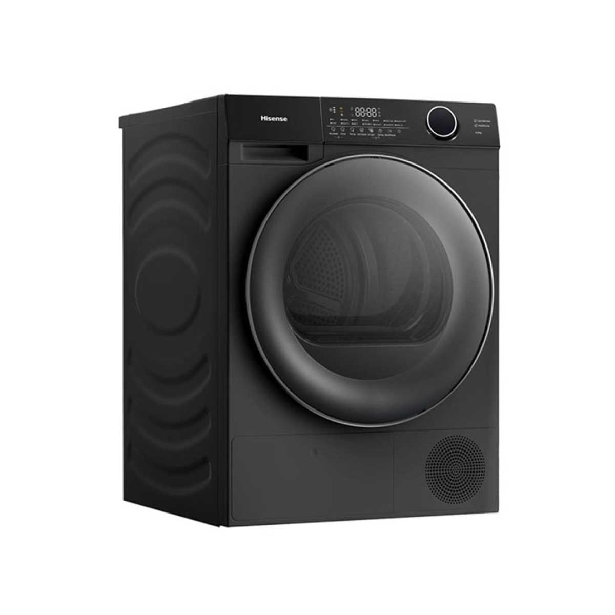 HISENSE  เครื่องอบผ้า10.5kg. Heat Pump สีดำ DH105M3