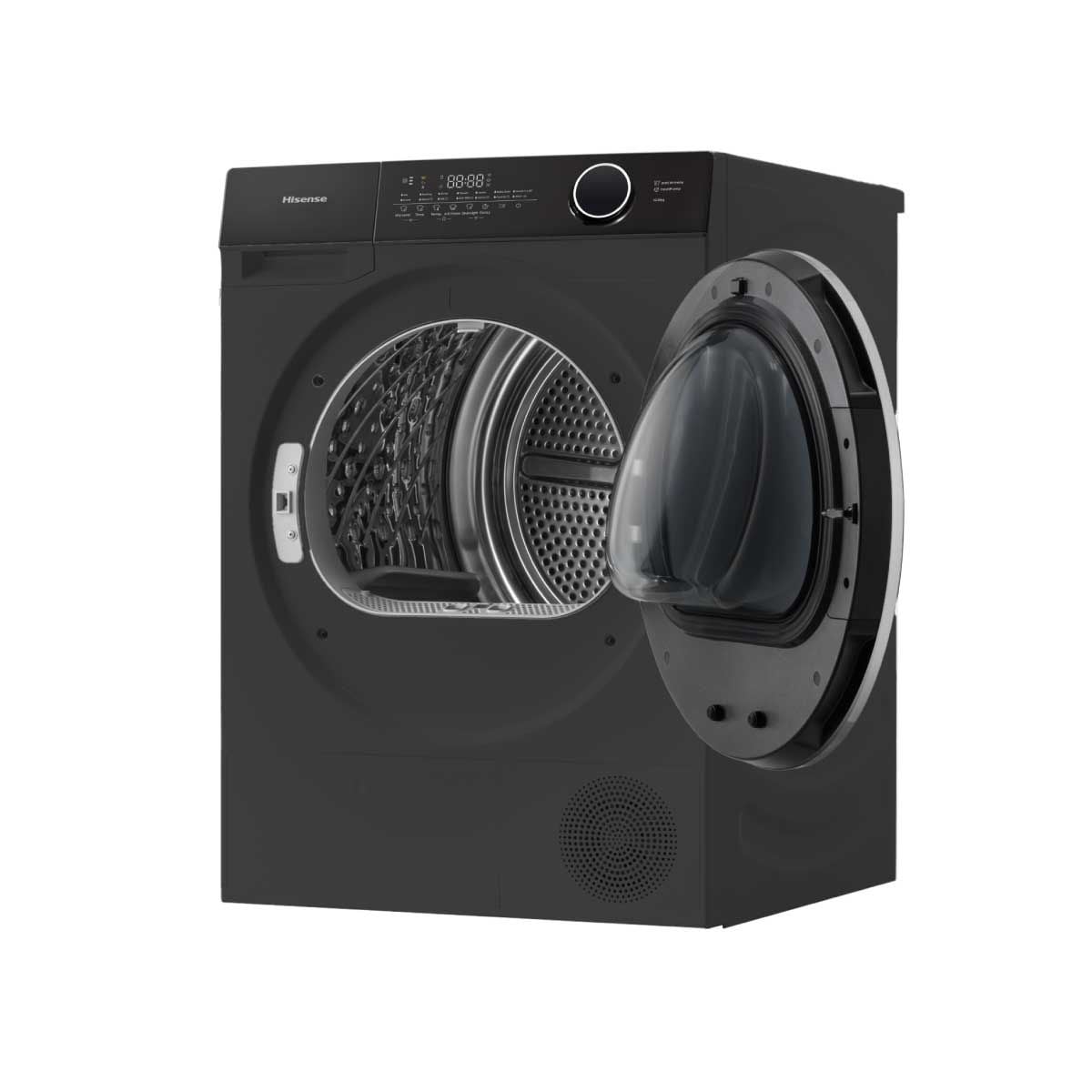 HISENSE  เครื่องอบผ้า10.5kg. Heat Pump สีดำ DH105M3