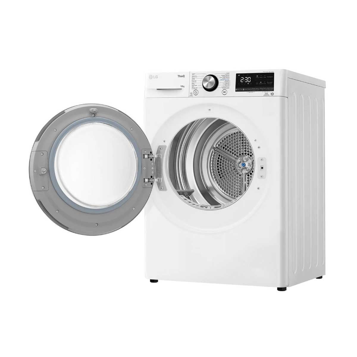 LG เครื่องอบผ้า รุ่น RV10VHP3W1 ระบบ Inverter Heat Pumpความจุ 10 กก.  WI-FI control