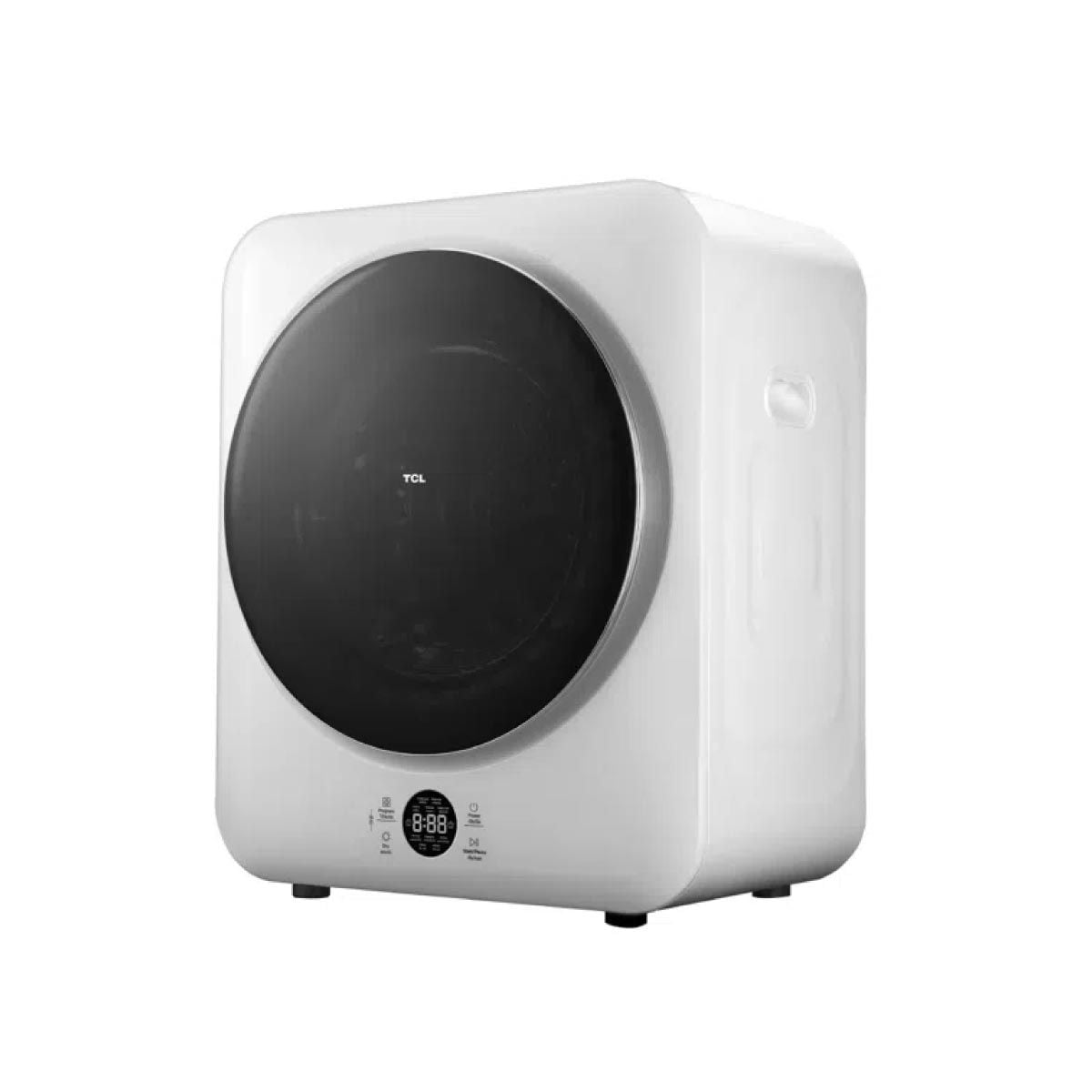 TCL Mini Dryer เครื่องอบผ้าฝาหน้า ระบบ Venting ความจุ 4Kg. สีขาว รุ่น WT04KFDYW