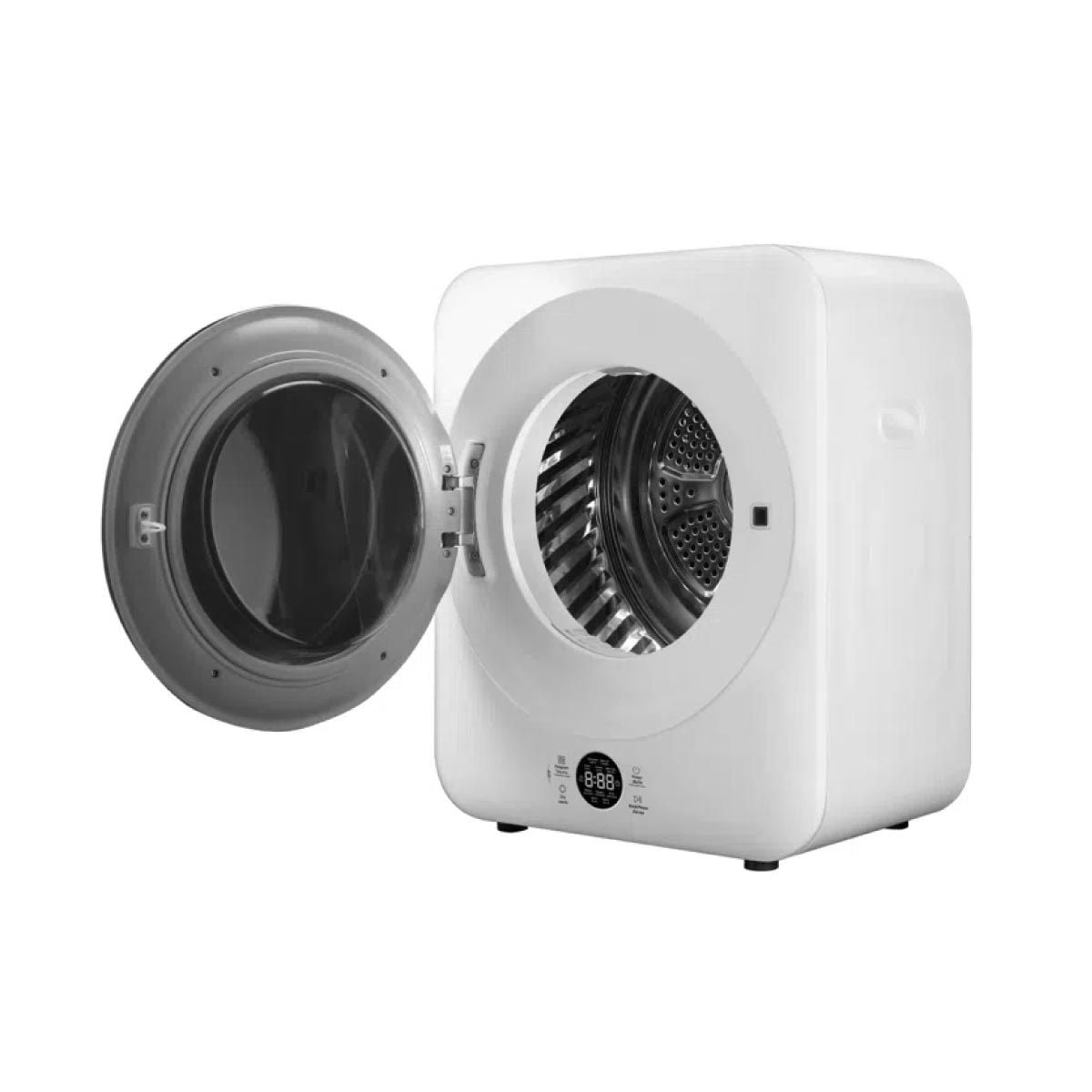 TCL Mini Dryer เครื่องอบผ้าฝาหน้า ระบบ Venting ความจุ 4Kg. สีขาว รุ่น WT04KFDYW