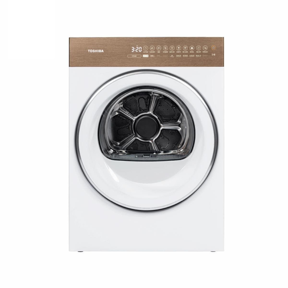 TOSHIBA เครื่องอบ 8Kg. Heat Pump JAPANDi T37 Series รุ่น TD-T37BS90HWT(WT)