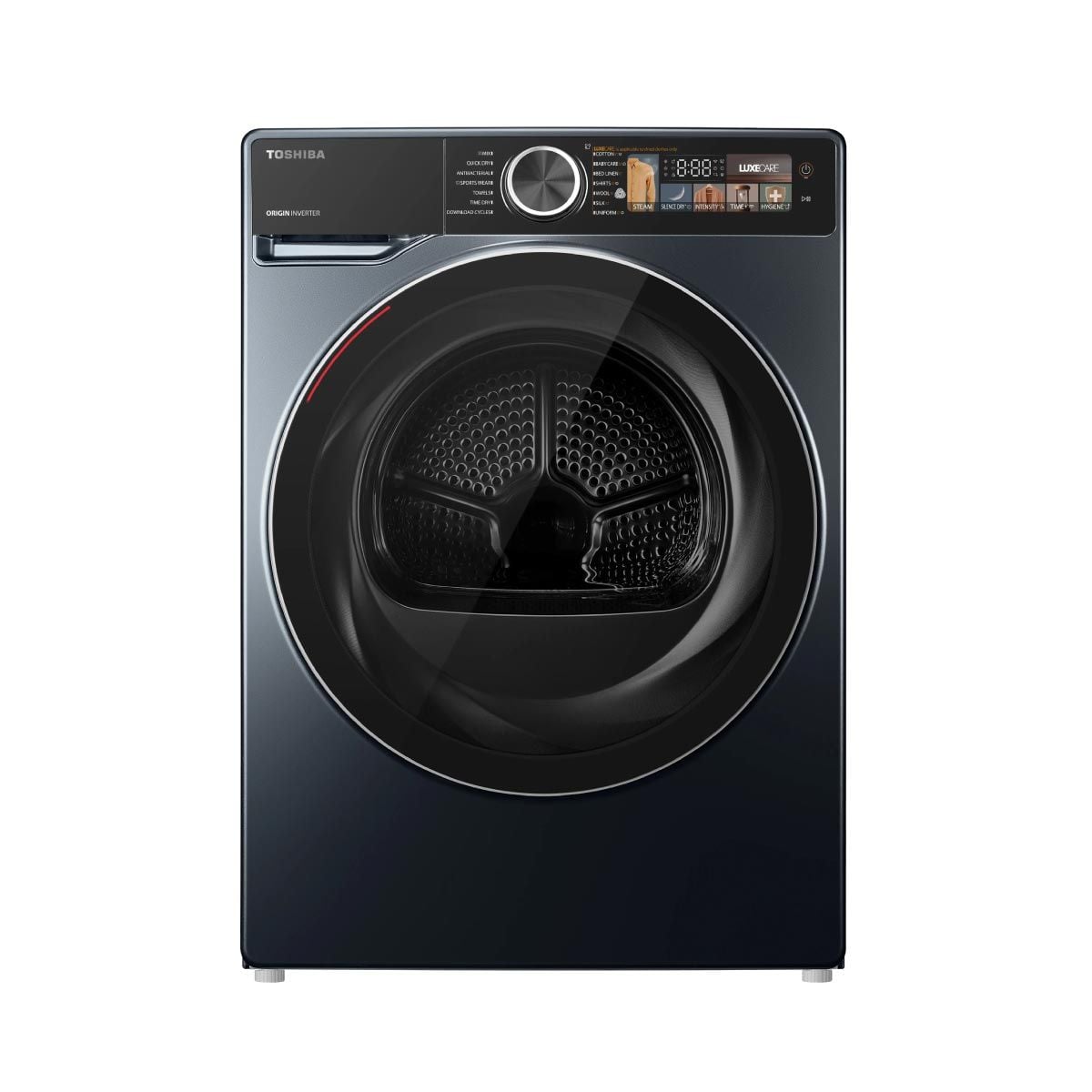 TOSHIBA เครื่องอบผ้า10Kg.จอสี HEAT PUMP รุ่นTD-T25BS110HWT(MG)